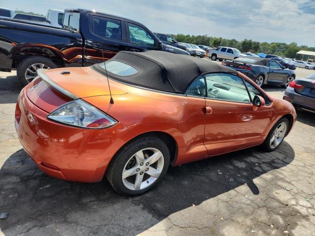 4A3AL25F08E033371 - 2008 MITSUBISHI ECLIPSE SPYDER GS ORANGE photo 3