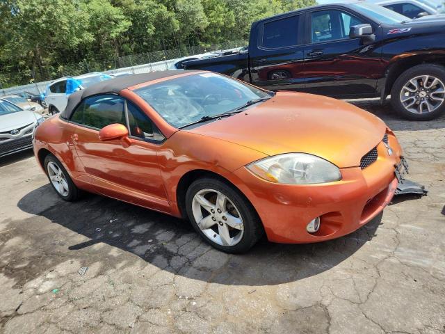 4A3AL25F08E033371 - 2008 MITSUBISHI ECLIPSE SPYDER GS ORANGE photo 4