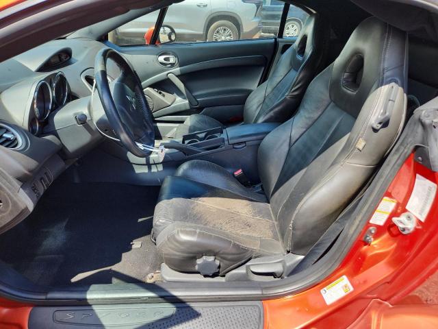 4A3AL25F08E033371 - 2008 MITSUBISHI ECLIPSE SPYDER GS ORANGE photo 7