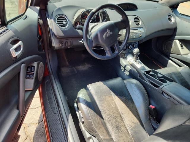 4A3AL25F08E033371 - 2008 MITSUBISHI ECLIPSE SPYDER GS ORANGE photo 8
