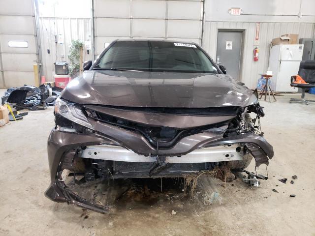 4T1B11HK3KU811333 - 2019 TOYOTA CAMRY L BROWN photo 5