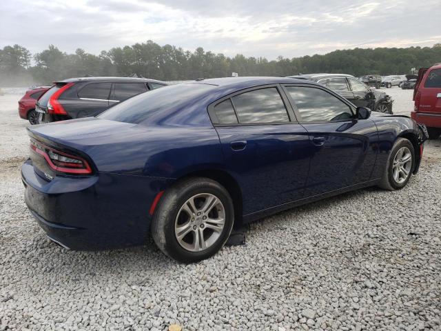 2C3CDXBG8FH813308 - 2015 DODGE CHARGER SE BLUE photo 3