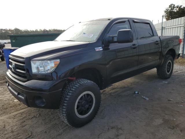 5TFDY5F16AX152428 - 2010 TOYOTA TUNDRA CREWMAX SR5 BLACK photo 1