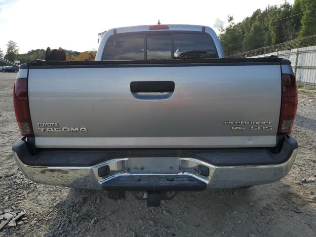 5TFJU4GN1EX059669 - 2014 TOYOTA TACOMA DOUBLE CAB PRERUNNER SILVER photo 6