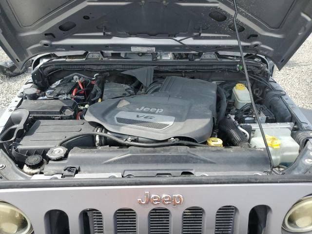 1C4AJWAG1DL655014 - 2013 JEEP WRANGLER SPORT SILVER photo 11