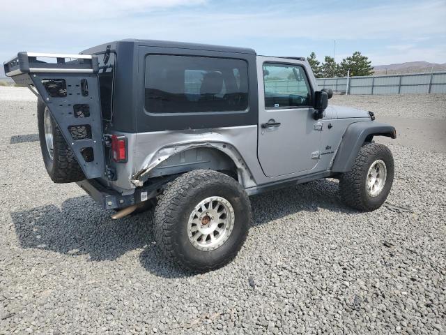 1C4AJWAG1DL655014 - 2013 JEEP WRANGLER SPORT SILVER photo 3