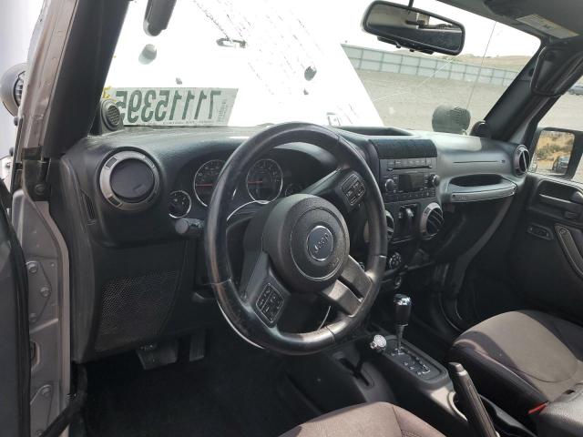 1C4AJWAG1DL655014 - 2013 JEEP WRANGLER SPORT SILVER photo 8