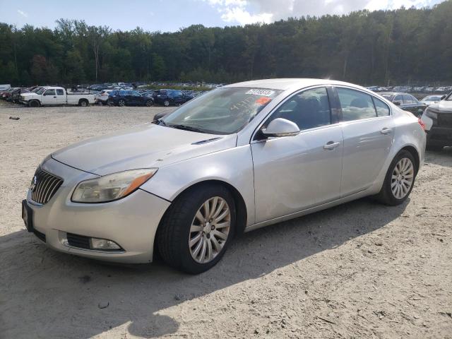 2G4GR5EK2C9158714 - 2012 BUICK REGAL SILVER photo 1