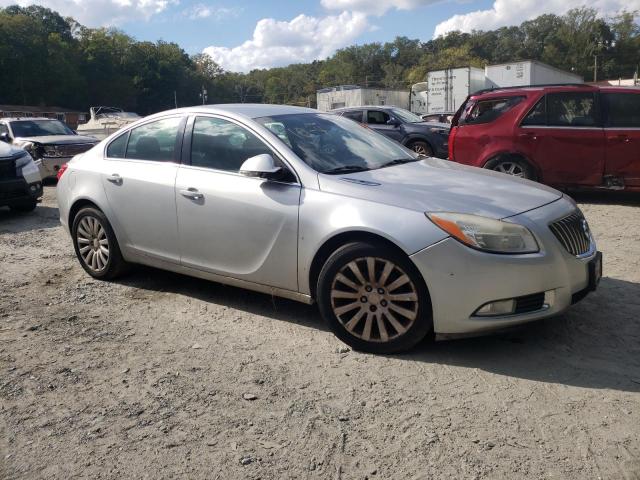 2G4GR5EK2C9158714 - 2012 BUICK REGAL SILVER photo 4