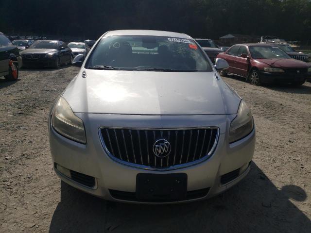 2G4GR5EK2C9158714 - 2012 BUICK REGAL SILVER photo 5