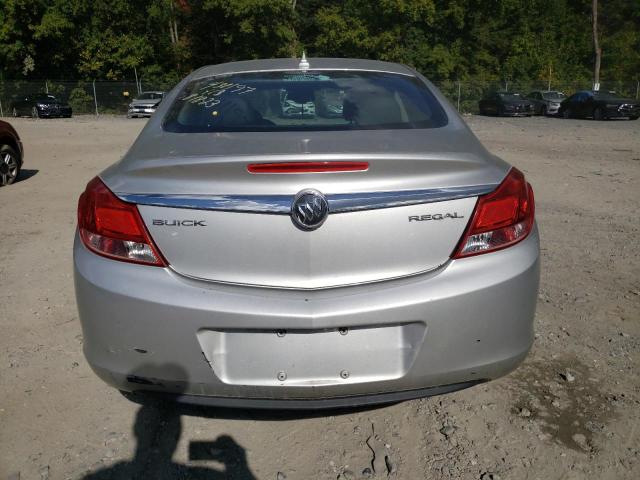 2G4GR5EK2C9158714 - 2012 BUICK REGAL SILVER photo 6