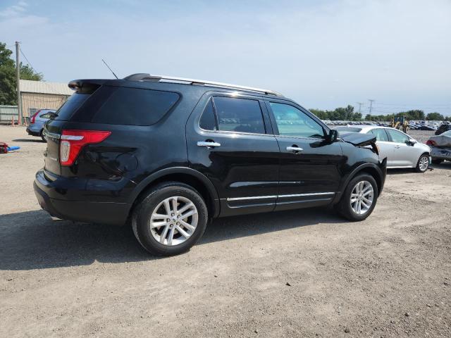 1FM5K7D80DGB97947 - 2013 FORD EXPLORER XLT BLACK photo 3