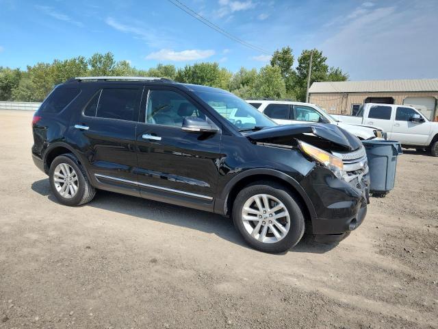 1FM5K7D80DGB97947 - 2013 FORD EXPLORER XLT BLACK photo 4
