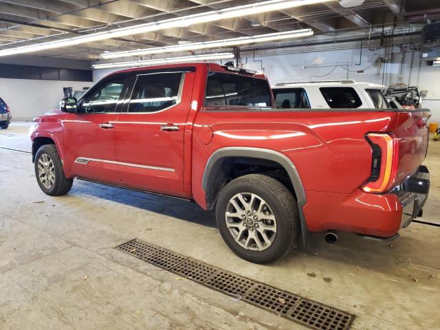 5TFMA5DB1NX056339 - 2022 TOYOTA TUNDRA CREWMAX PLATINUM Rot Foto 2