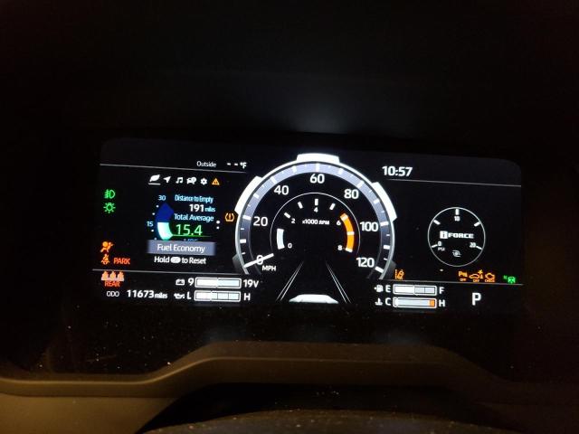 5TFMA5DB1NX056339 - 2022 TOYOTA TUNDRA CREWMAX PLATINUM Rot Foto 9