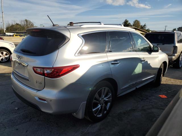 5N1AL0MM8DC326265 - 2013 INFINITI JX35 SILVER photo 3