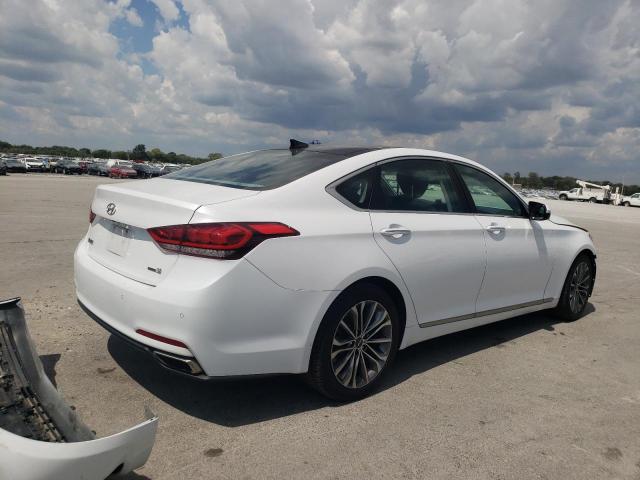 KMHGN4JE2FU071053 - 2015 HYUNDAI GENESIS 3.8L WHITE photo 3