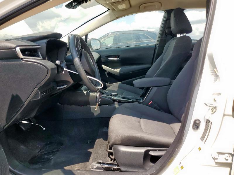 5YFEPMAE8MP243859 - 2021 TOYOTA COROLLA LE WHITE photo 7