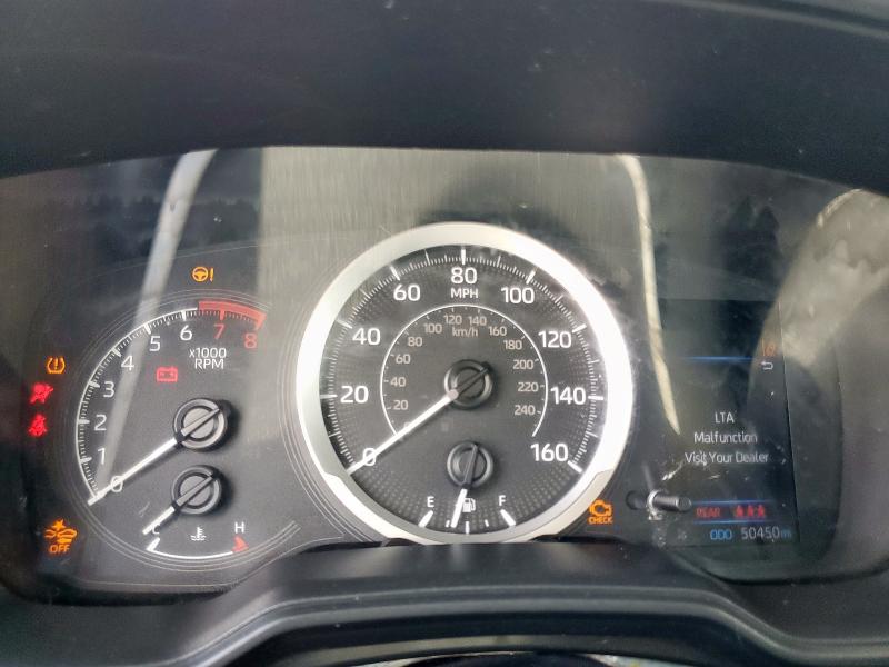 5YFEPMAE8MP243859 - 2021 TOYOTA COROLLA LE WHITE photo 9