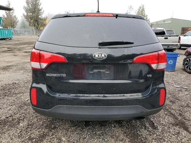 5XYKT4A75FG599130 - 2015 KIA SORENTO LX BLACK photo 6