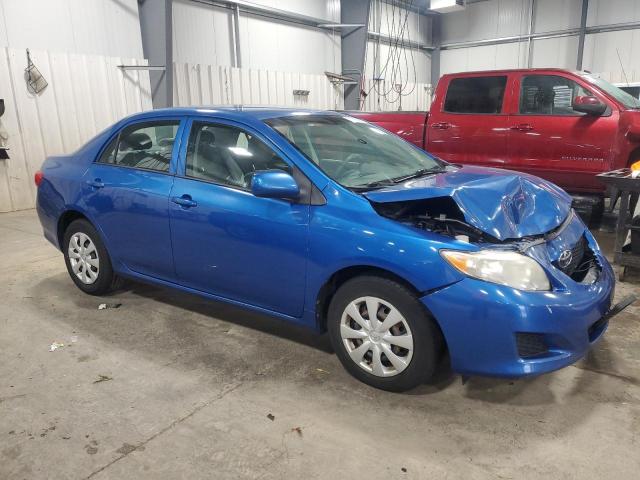 2T1BU4EE0AC499995 - 2010 TOYOTA COROLLA BASE BLUE photo 4