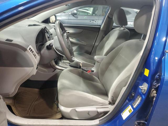 2T1BU4EE0AC499995 - 2010 TOYOTA COROLLA BASE BLUE photo 7