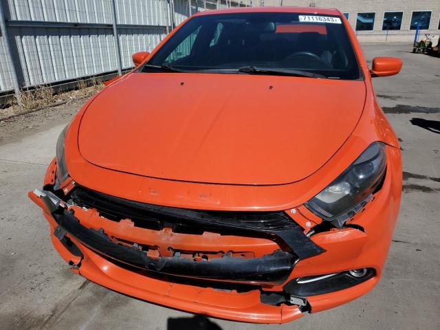 1C3CDFBB5FD391574 - 2015 DODGE DART SXT ORANGE photo 5