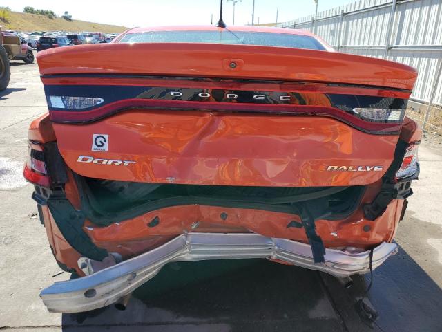 1C3CDFBB5FD391574 - 2015 DODGE DART SXT ORANGE photo 6