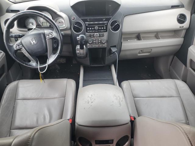 5FNYF3H5XDB007922 - 2013 HONDA PILOT EXL Blanco foto 8