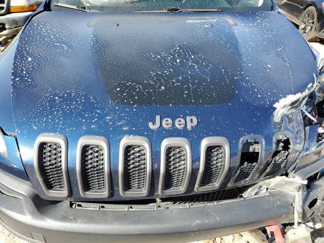 1C4PJMBB8JD609459 - 2018 JEEP CHEROKEE TRAILHAWK BLUE photo 11