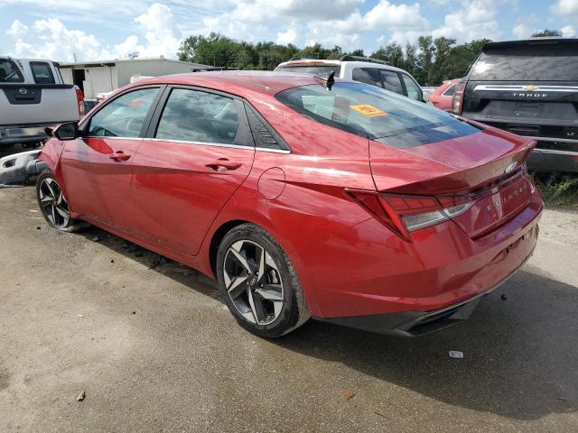 KMHLP4AG4PU454438 - 2023 HYUNDAI ELANTRA LIMITED RED photo 2