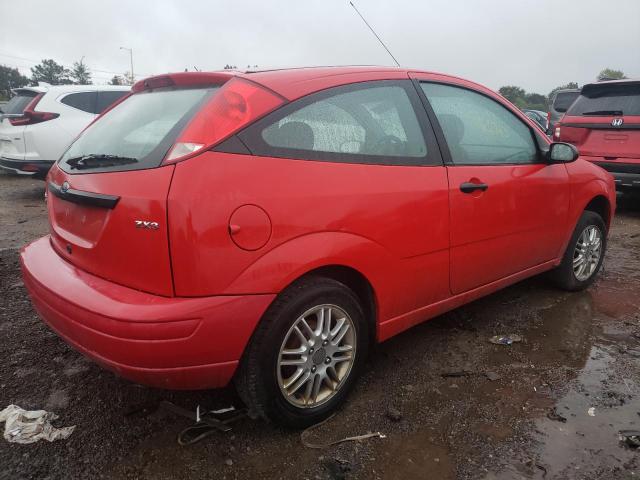 1FAFP31N26W184130 - 2006 FORD FOCUS ZX3 RED photo 3