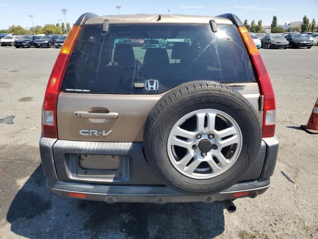 JHLRD78884C041546 - 2004 HONDA CR-V EX Gold Foto 6