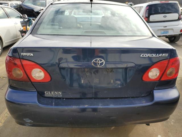 1NXBR32E46Z749650 - 2006 TOYOTA COROLLA CE BLUE photo 6