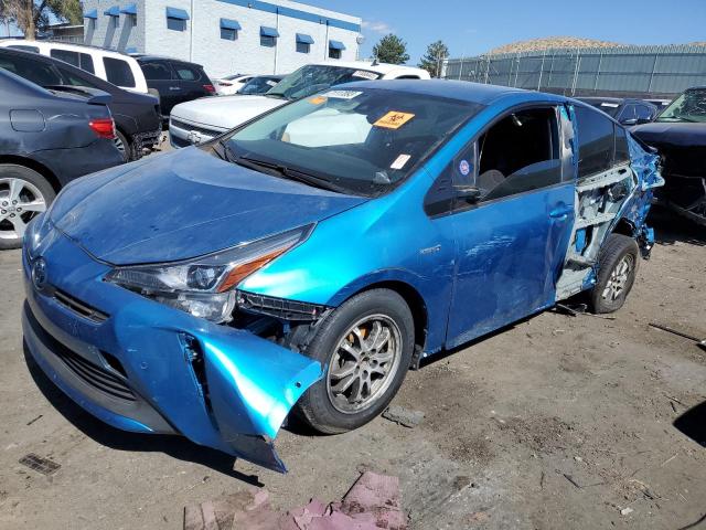 JTDKARFU7L3107201 - 2020 TOYOTA PRIUS L BLUE photo 1