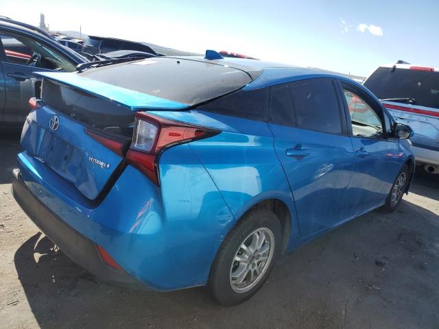 JTDKARFU7L3107201 - 2020 TOYOTA PRIUS L BLUE photo 3