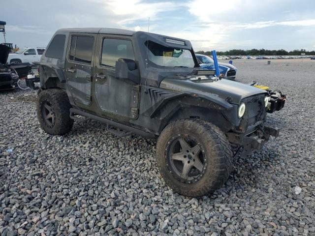 1C4BJWDG3FL588452 - 2015 JEEP WRANGLER U SPORT 绿色 照片 4