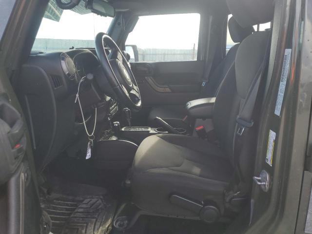 1C4BJWDG3FL588452 - 2015 JEEP WRANGLER U SPORT 绿色 照片 7