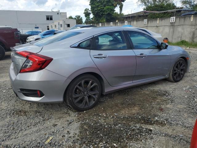 2HGFC2F8XKH600440 - 2019 HONDA CIVIC SPORT 银色 照片 3