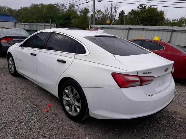 1G1ZD5ST5MF031336 - 2021 CHEVROLET MALIBU LT WHITE photo 2