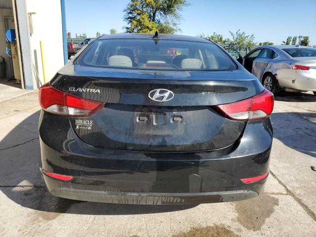 5NPDH4AE0GH668535 - 2016 HYUNDAI ELANTRA SE BLACK photo 6