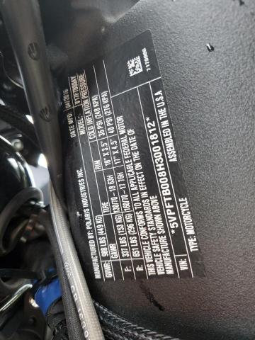 5VPFTB008H3001812 - 2017 VICTORY MOTORCYCLES OCTANE CHARCOAL photo 9