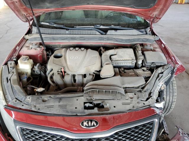 5XXGN4A75FG496617 - 2015 KIA OPTIMA EX BURGUNDY photo 11