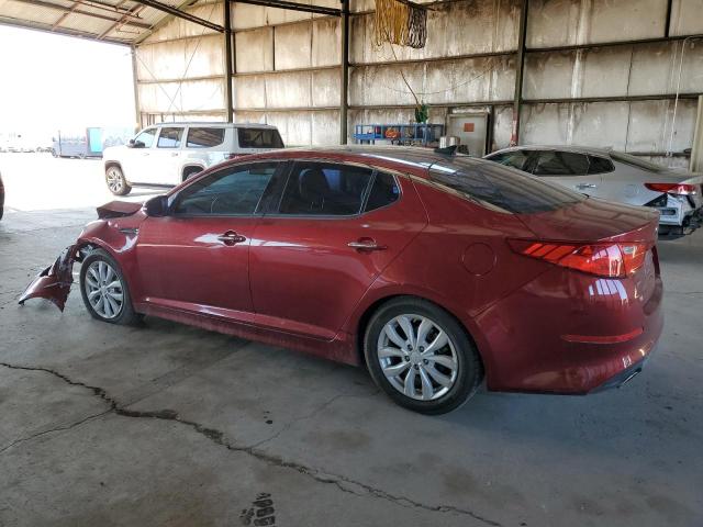 5XXGN4A75FG496617 - 2015 KIA OPTIMA EX BURGUNDY photo 2