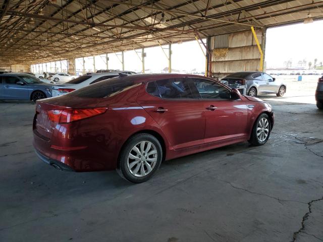 5XXGN4A75FG496617 - 2015 KIA OPTIMA EX BURGUNDY photo 3
