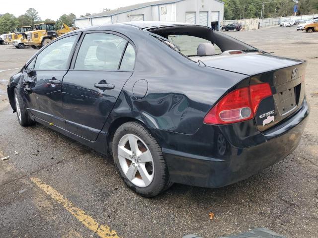 2HGFA16868H305781 - 2008 HONDA CIVIC EX BLACK photo 2