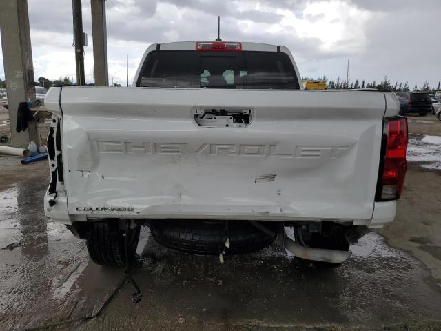 1GCGSBEC2P1237570 - 2023 CHEVROLET COLORADO Weiß Foto 6