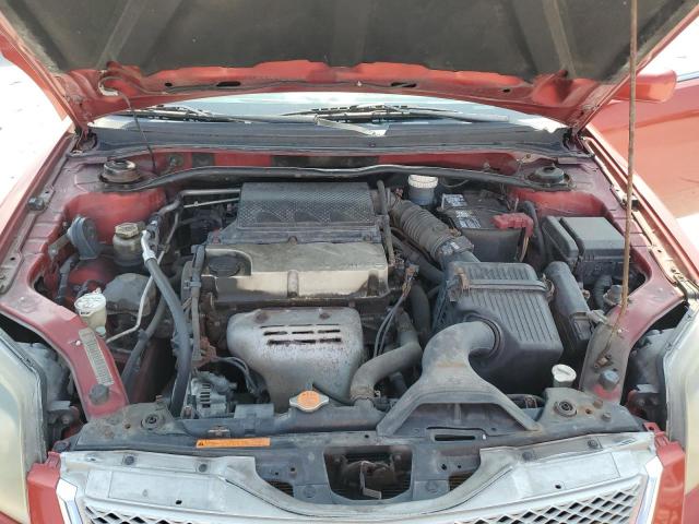 4A32B3FF1BE014914 - 2011 MITSUBISHI GALANT ES RED photo 11