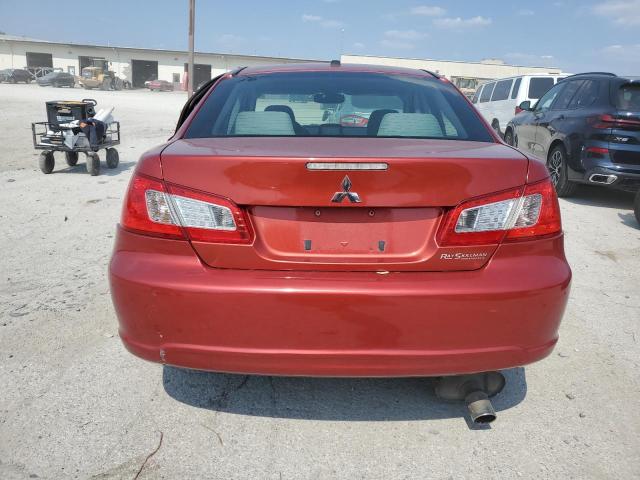 4A32B3FF1BE014914 - 2011 MITSUBISHI GALANT ES RED photo 6