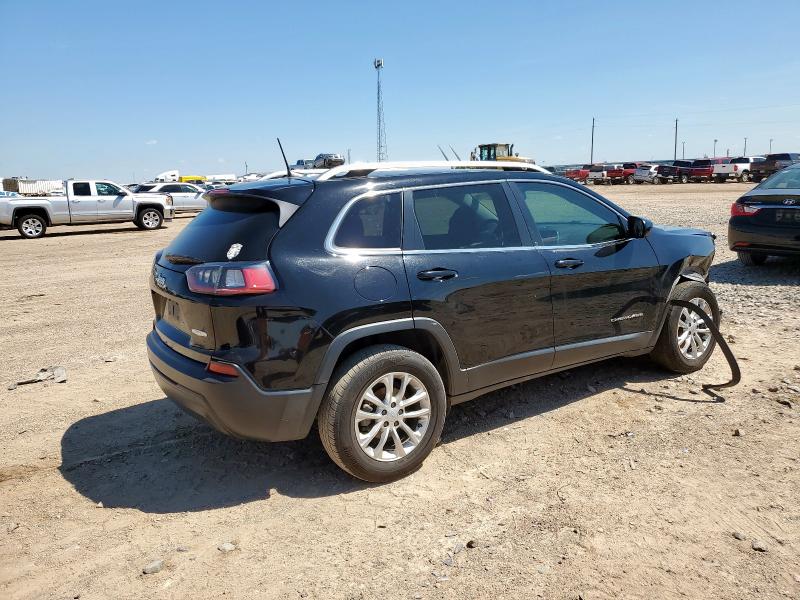 1C4PJLCB0KD307884 - 2019 JEEP CHEROKEE LATITUDE შავი ფოტო 3
